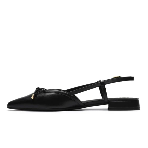 Clarks - Sensa15 Bow Black Leather
