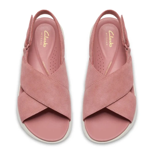 Clarks - DashLite Wish Pink Suede