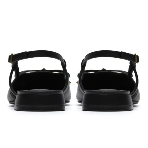 Clarks - Sensa15 Bow Black Leather