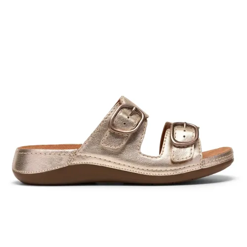 Clarks - Cecily Step Champagne Lea