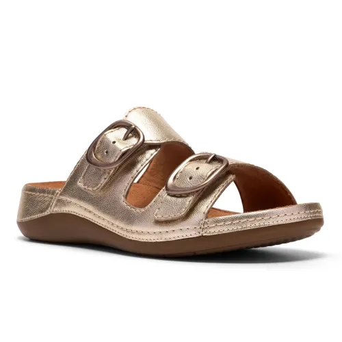 Clarks - Cecily Step Champagne Lea