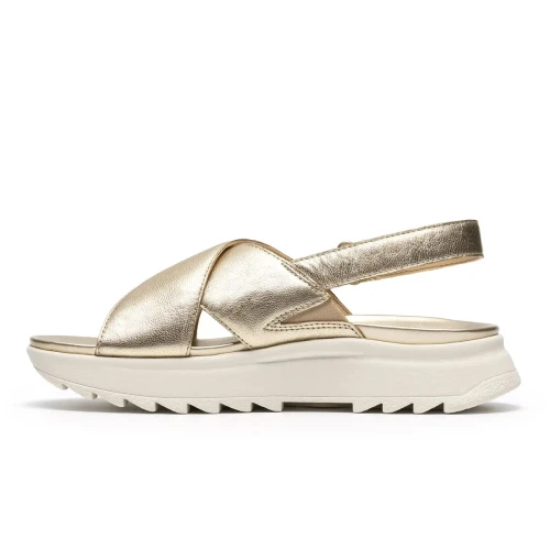 Clarks - DashLite Wish Gold Leather