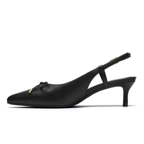 Clarks - Zarey Bow Black Leather
