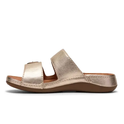 Clarks - Cecily Step Champagne Lea