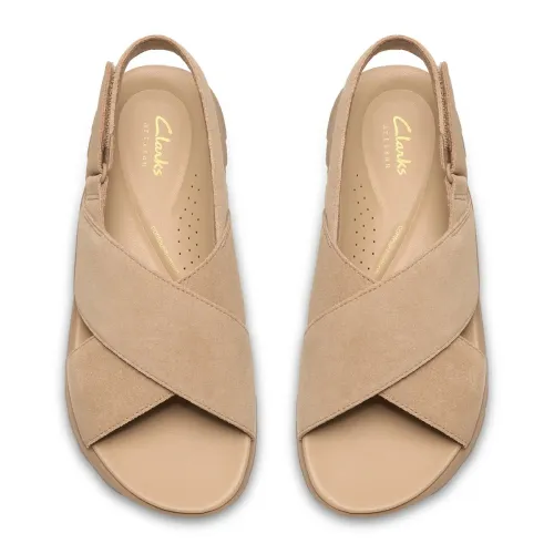 Clarks - DashLite Wish Beige Suede