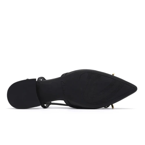 Clarks - Sensa15 Bow Black Leather