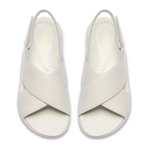 Clarks - DashLite Wish White Leather