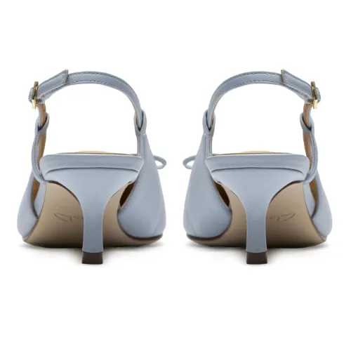 Clarks - Zarey Bow Light Blue Lea