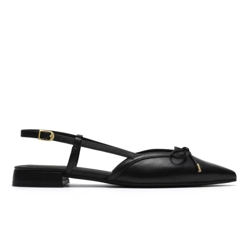 Clarks - Sensa15 Bow Black Leather