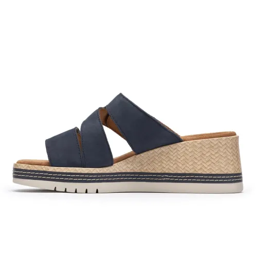 Clarks - Kidiki Cove Navy Nubuck