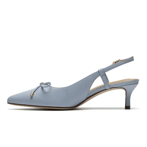 Clarks - Zarey Bow Light Blue Lea