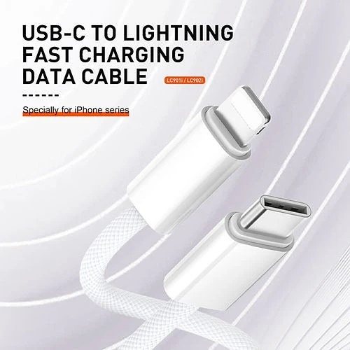 LDNIO Cable Type-C to Lightning