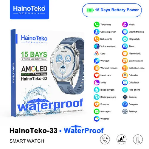 Smart Watch Hainoteko-33