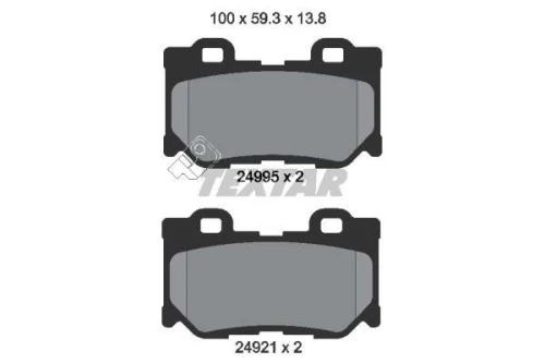 suspension plaquettes de frein infinity fx30d