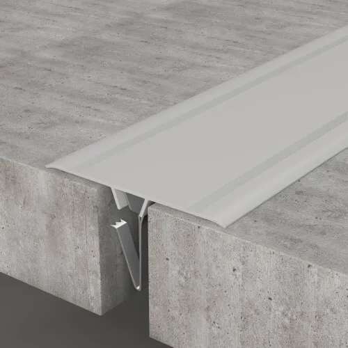 couvre joint dilatation en aluminuim anodise