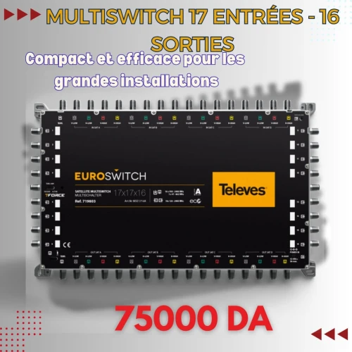 Multiswitch 2 -3 -4 satellite Televes
