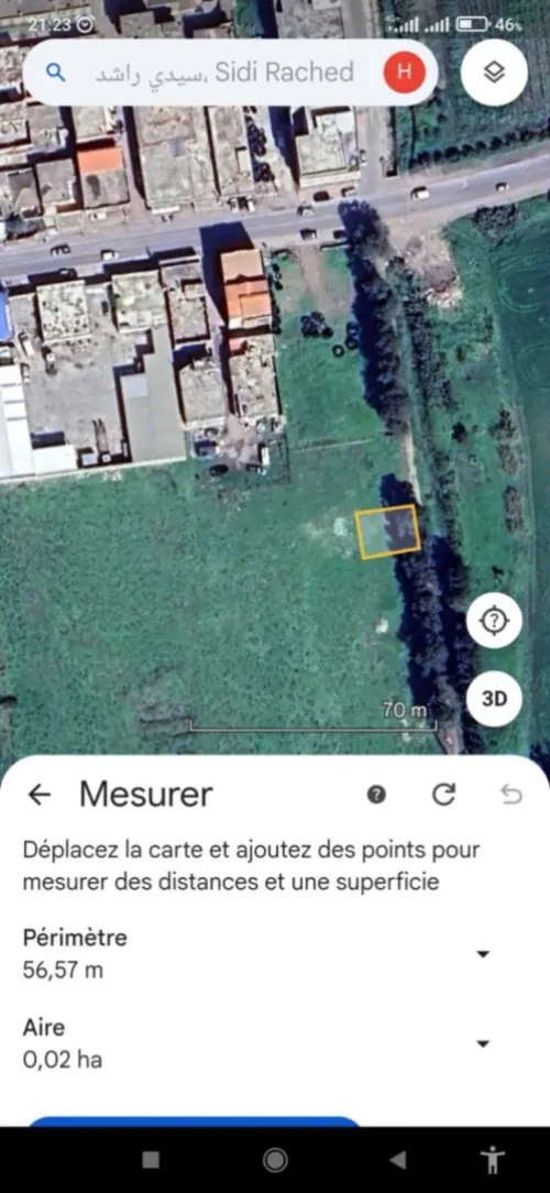 Vente Terrain Tipaza Sidi rached