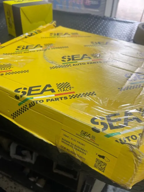 Disque de frein avant sea made in italy pour s3 + cupra + golf 7r + golf 7 gti