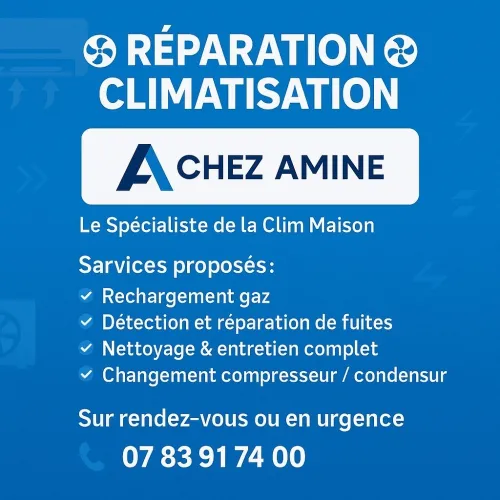 Réparation climatisation