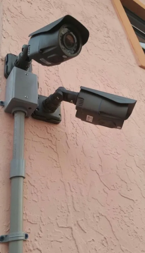 Installation et réparation caméra de surveillance et alarme