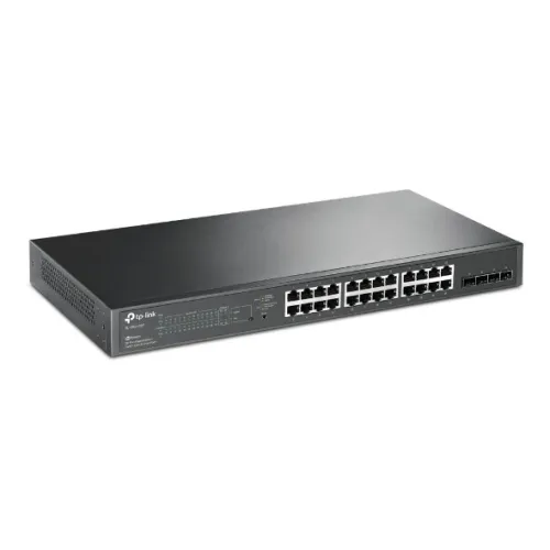 JetStream 28 Port Gigabit Smart Switch with 24 Port PoE+ TPLINK