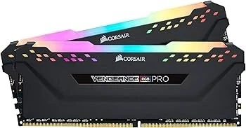 CORSAIR VENGEANCE RGB PRO Black 16Gb (2x8Gb) 3200MHz CL16 DDR4