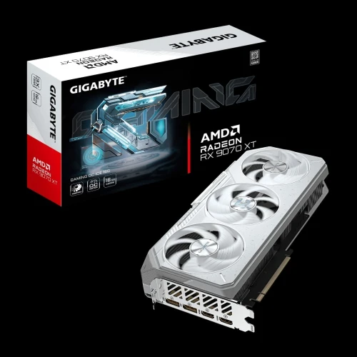 GPU GIGABYTE AMD Radeon RX 9070 XT GAMING OC ICE 16G GDDR6