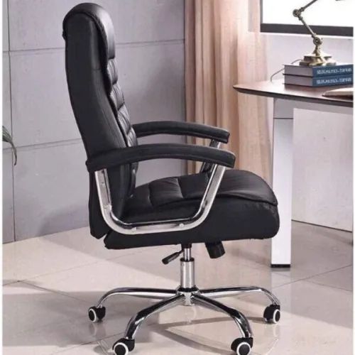 Chaise de Bureau Présidentiel LUXE avec base pivotante et ressorts ensachés كرسي مكتب جودة عالية