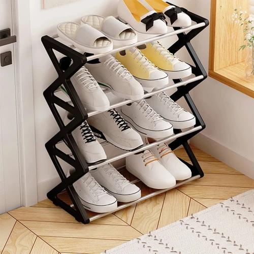  Organisateur de chaussures à 4 niveaux