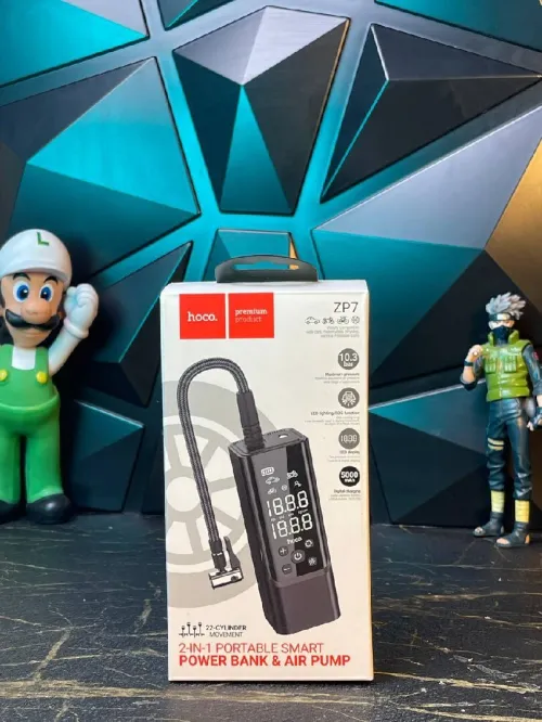 HOCO PREMIUM POWERBANK & AIRPUMP 2in1