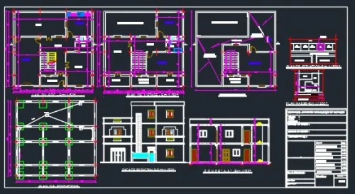 dessin des plans en AutoCAD