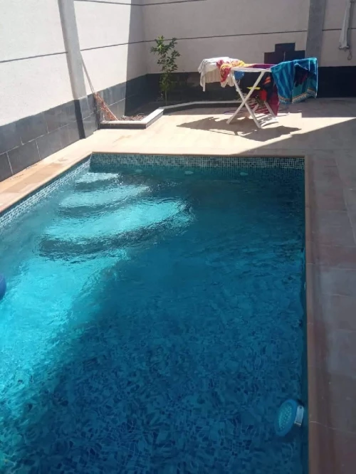 piscine à la maison
