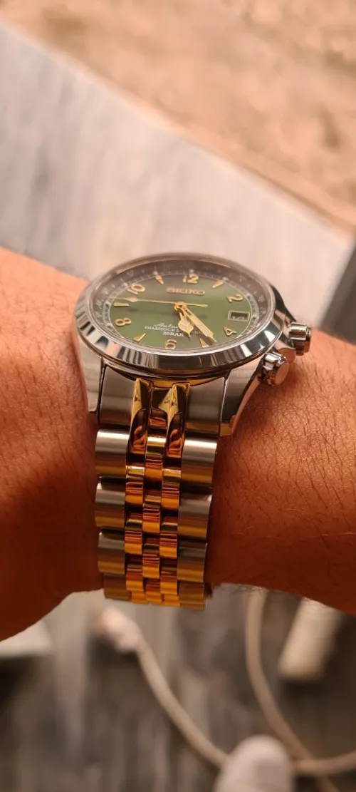 MYTHIQUE SEIKO ALPINIST .. JDM FULL SET + FACTURE D'ACHAT AU JAPON LA SEULE ET UNIQUE EN ALGERIE