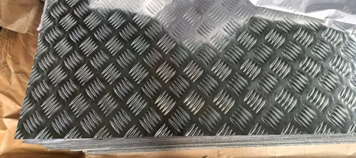  Tôle aluminium striée et plat et inox
