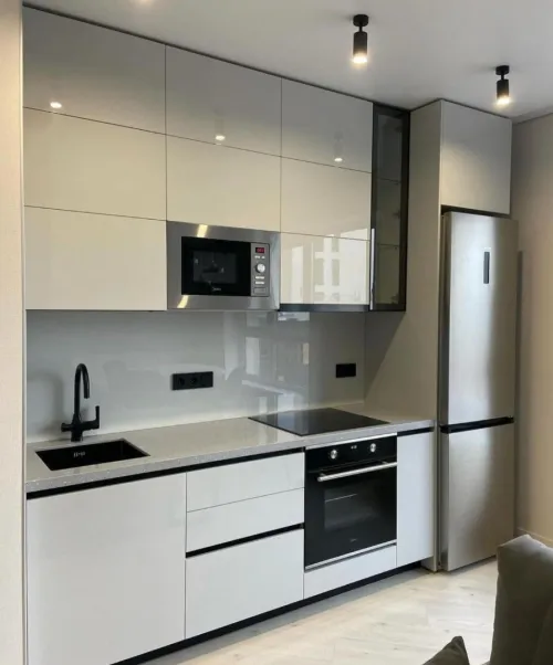 Cuisine équipée moderne sur mesure MDF HIGH GLOSS مطابخ مجهزة عصرية