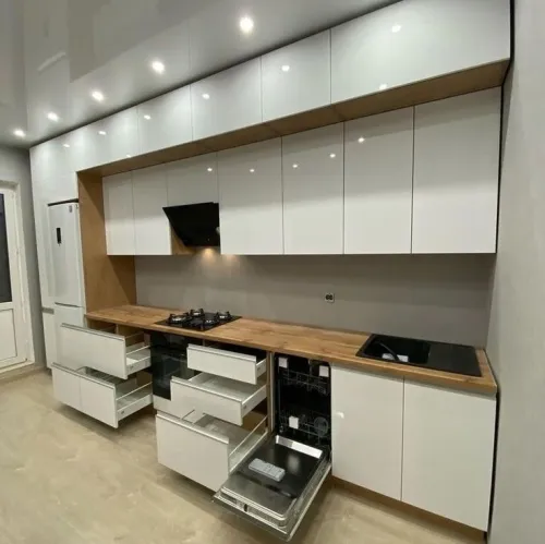 Cuisine équipée moderne sur mesure MDF HIGH GLOSS مطابخ مجهزة عصرية