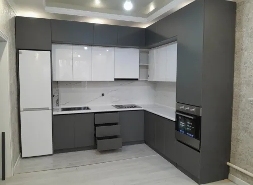 Cuisine équipée moderne sur mesure MDF HIGH GLOSS مطابخ مجهزة عصرية