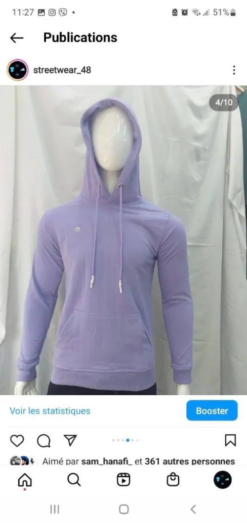 Sweat a capuche