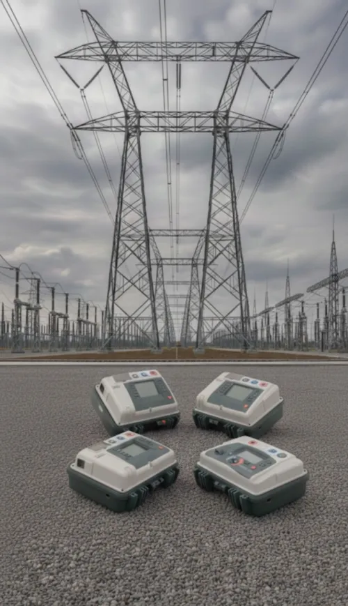 4 Testeurs de résistance d'isolement Megger MIT520/ 5 KV
