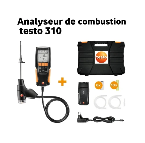 Analyseur de gaz de combustion Testo 310