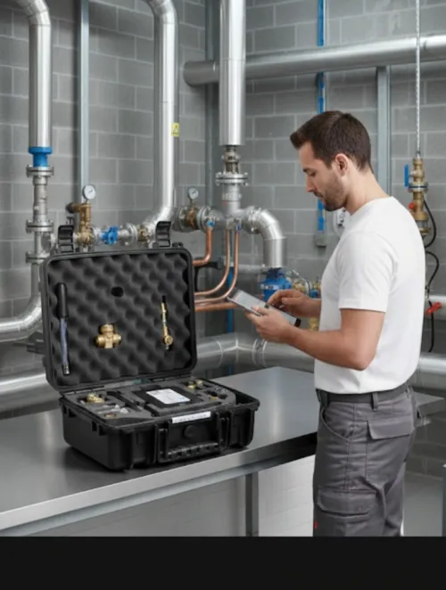 Appareil de mesure d'équilibrage hydraulique CVC OVENTROP OV-DMC 3 avec fonction WIFI