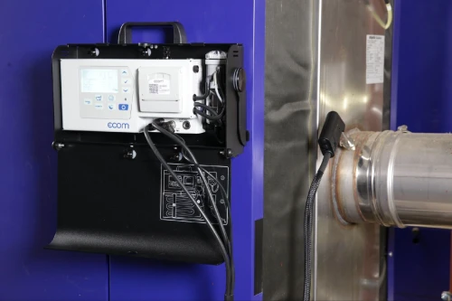 Analyseur de Combustion ecom CL2 pour Chaudières Gaz et Fioul avec Imprimante Thermique Intégrée