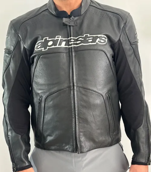 veste en cuir  motard ALPINESTARS neuve
