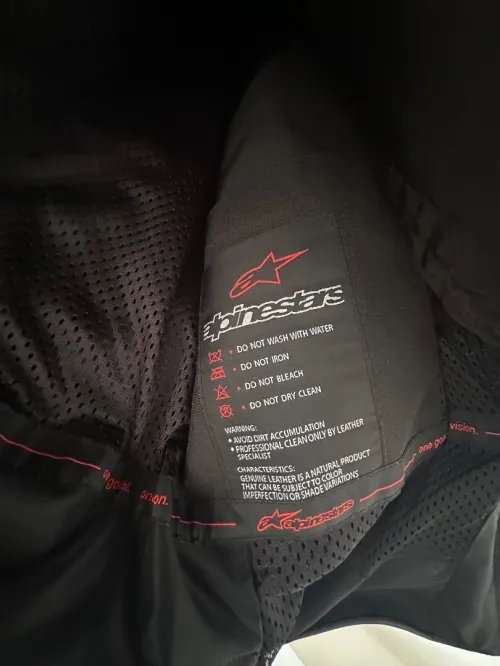 veste motard  ALPINESTARS toute neuve origine FRANGE