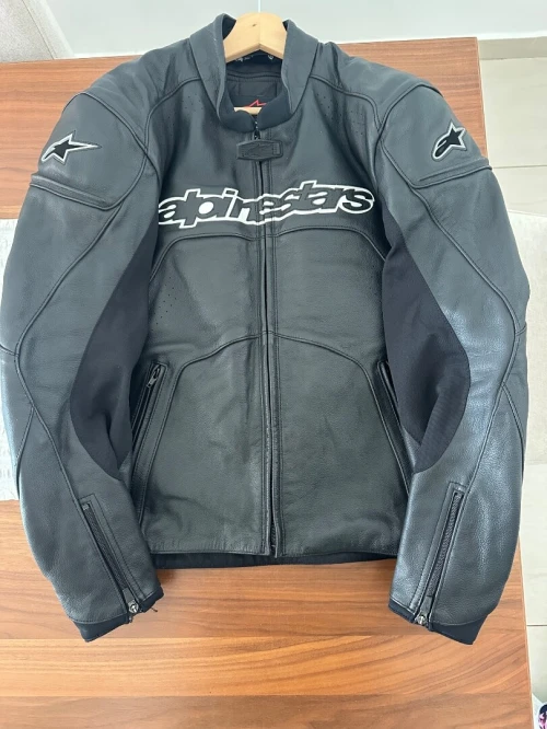 veste en cuir  motard ALPINESTARS neuve