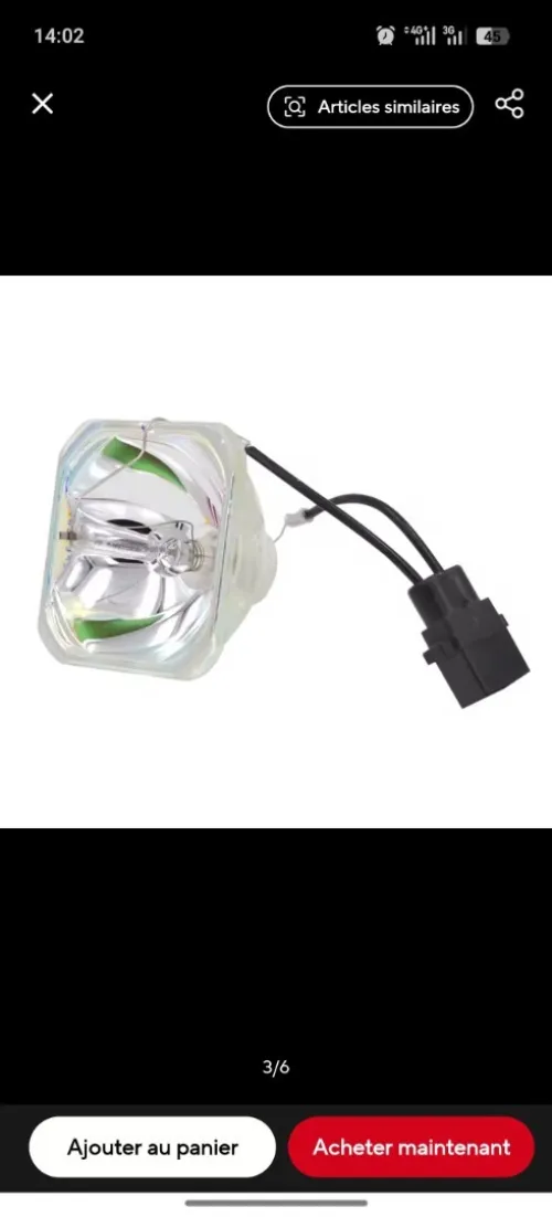Epson Lampe videoProjecteur (data show) ELPLP96 ELPLP88 ELPLP67 ELPLP54 ELPLP36 ELPLP75 ELPLP97 ELPLP41