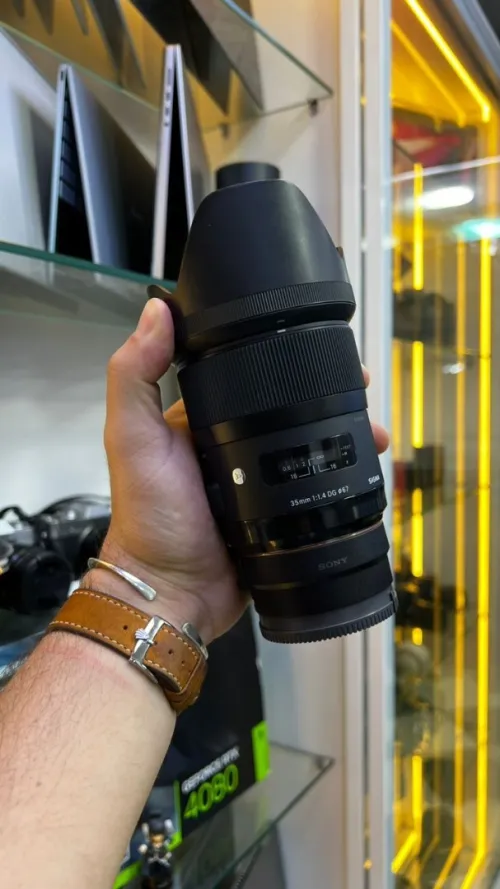 Objectif sigma art 35mm f/1.4 Monture Sony A Avec Bague Sony LA-EA3 X