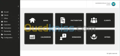 Logiciel de gestion Agence Immobilière