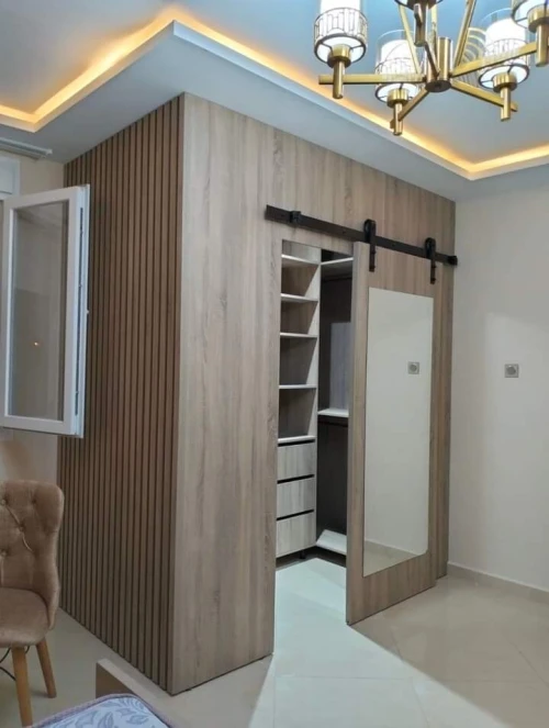 Modèle de chambre à coucher de luxe