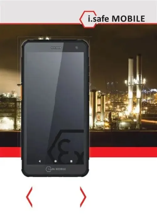 Téléphone Mobile ATEX IS655.2 Ex-proof smartphone Ex Zoning 2, 22 14 cm (5.5 inch) IP68